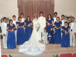 1985 John and Rhonda wedding