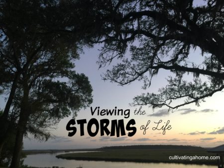 Viewing the Storms of Life