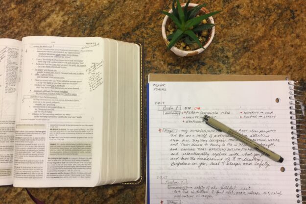 Praying through Psalms